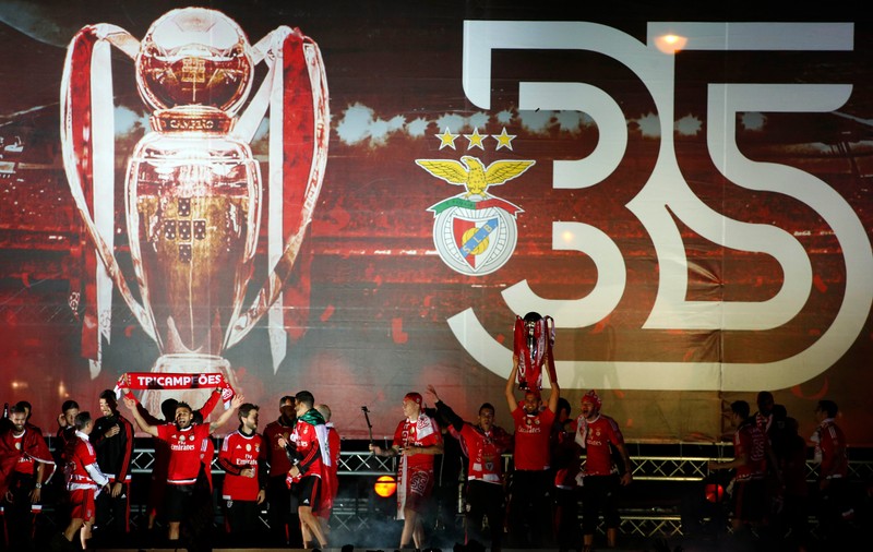 Benfica a cucerit al treilea titlu consecutiv în Portugalia şi al 35-lea din istoria clubului