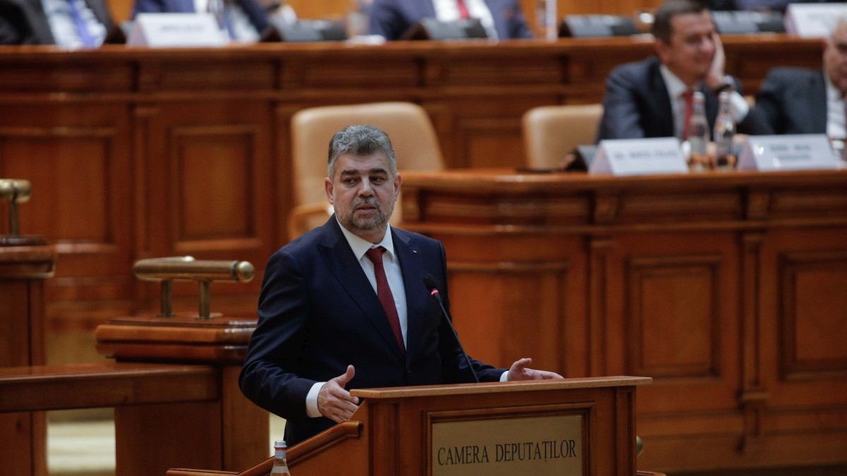 Votul final asupra legii bugetului de stat pentru 2024 în plenul reunit al Parlamentului, 20 decembrie 2023. Foto: Inquam Photos / George Călin