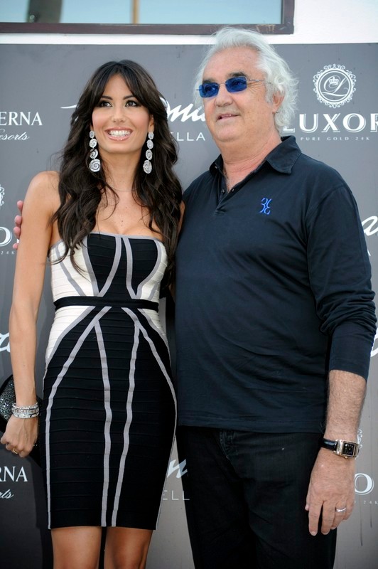 Briatore și Gregoraci au divorțat în 2018. Foto: EPA