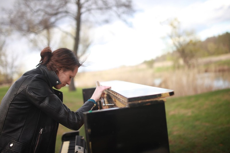Oksana Slipchenko este pianistă