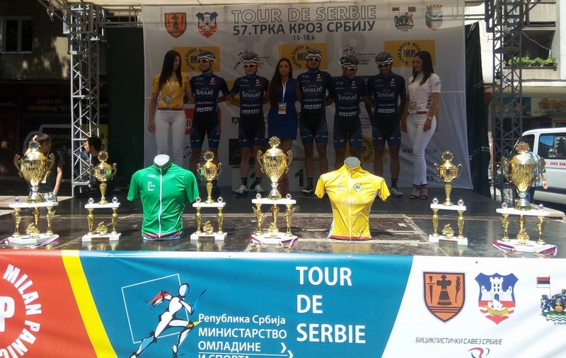 Tușnad Cycling, rezultat de top în Turul Serbiei / GALERIE FOTO