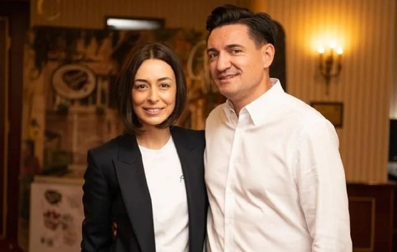 George Buhnici, alături de soția lui, Lorena. Foto: Instagram / George Buhnici
