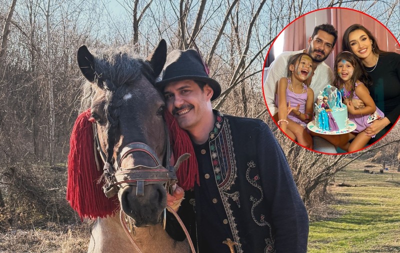 George Burcea, mărturisiri după o lungă perioadă de tăcere. Fetițele au început să-i pună întrebări despre divorț: „Nu e o situație ideală”