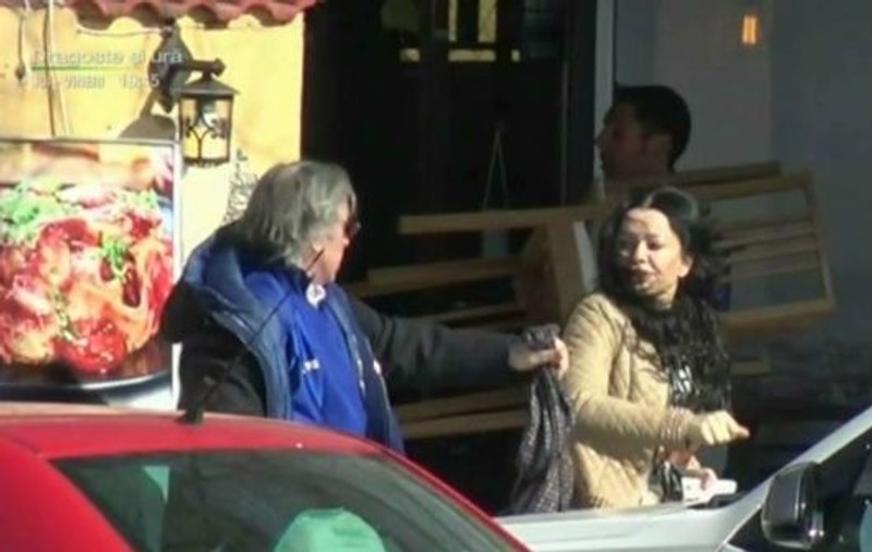 FOTO/ Ilie Năstase și Brigitte Sfăt s-au luat la bătaie pe stradă! Brigitte a depus din nou actele de divorț