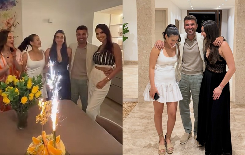 Imagini rare cu fiicele lui Adrian Mutu. Actuala și fosta soție a antrenorului au sărbătorit împreună ziua Adrianei