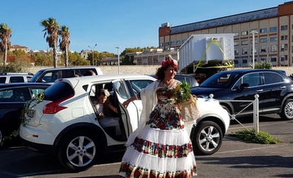 Așa a arătat rochia de mireasă a Ronei, la nunta din Franta