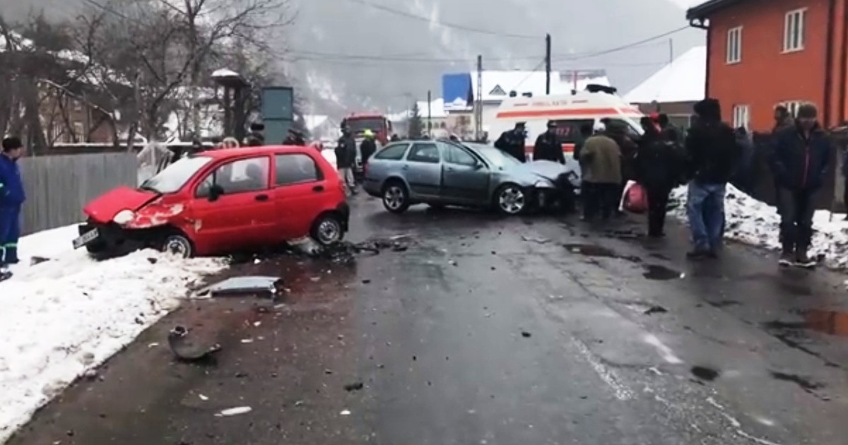 Un călugăr beat a provocat un accident în Bicaz-Chei, județul Neamț