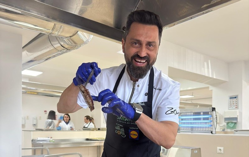 Gestul făcut de Chef Orlando Zaharia pentru copiii de la Spitalul de Pediatrie din Pitești. „A fost o onoare”