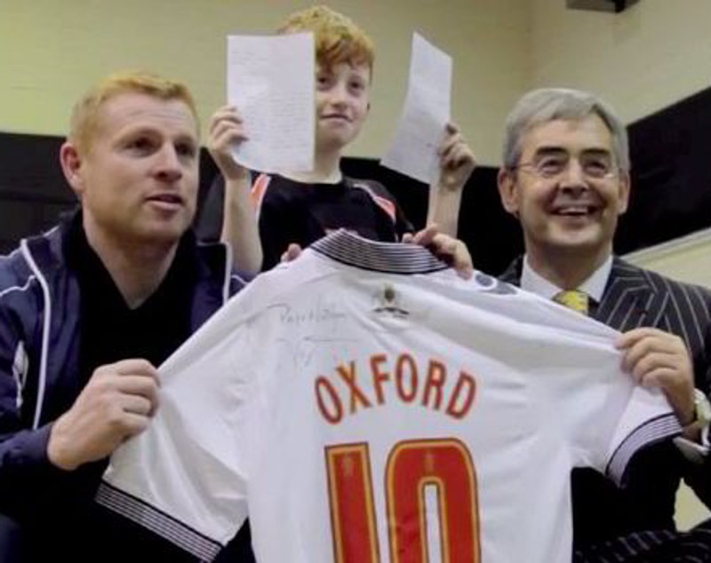 GALERIE FOTO /  Un copil de 9 ani a aplicat pentru postul de manager la Bolton Wanderers