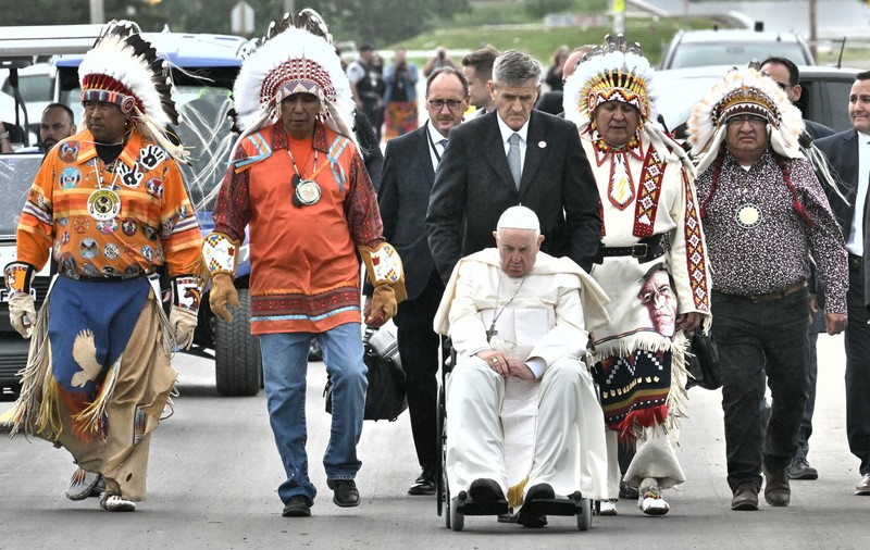 Papa Francisc a cerut scuze, în Canada, pentru „răul deplorabil” al abuzurilor comise împotriva indigenilor din școlile rezidențiale catolice