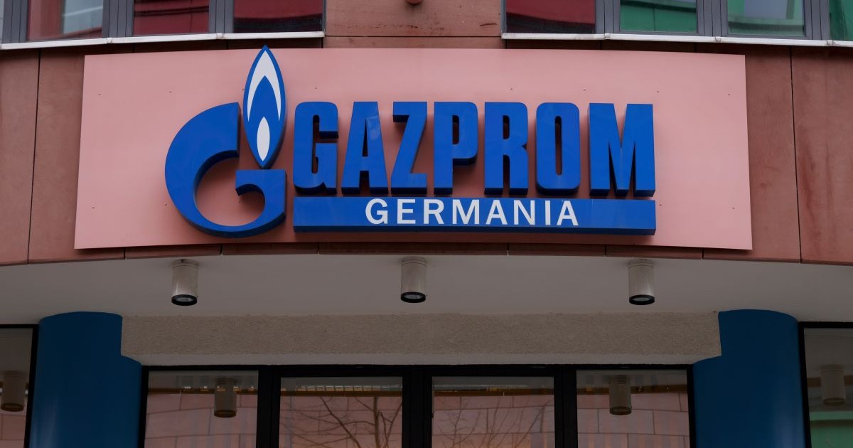 Sediul central al Gazprom Germania, 30 martie 2022