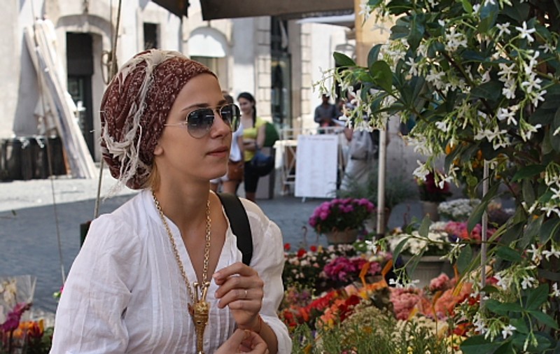 Dana Rogoz, la Roma, în vacanţă