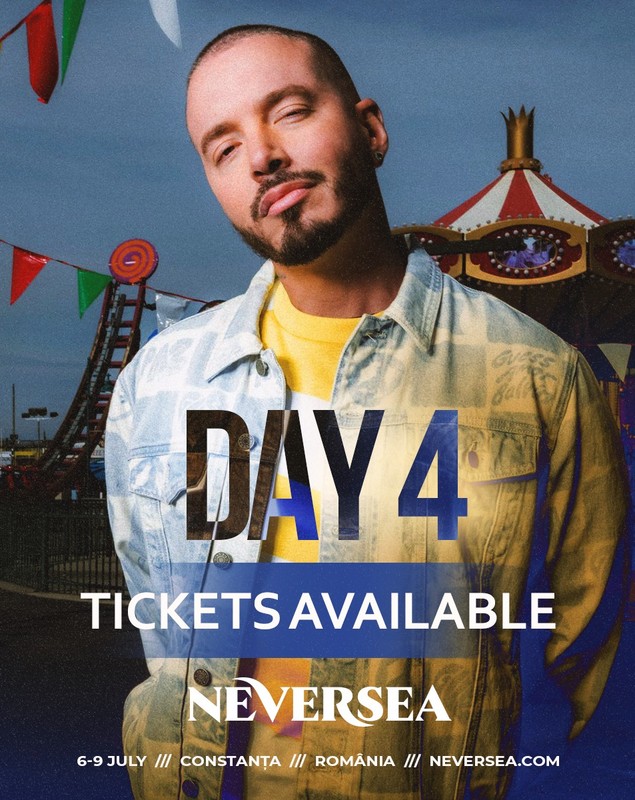 În ce zi va cânta J Balvin la Neversea 2023. Biletele pentru festivalul de muzică din Constanța s-au pus în vânzare