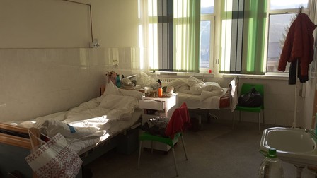 Salonul în care este internată Luminița Zacharievici