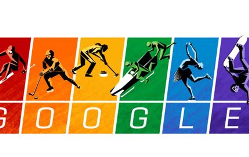 CARTA JOCURILOR OLIMPICE şi un GOOGLE DOODLE pentru MARELE SPECTACOL SPORTIV de la Soci