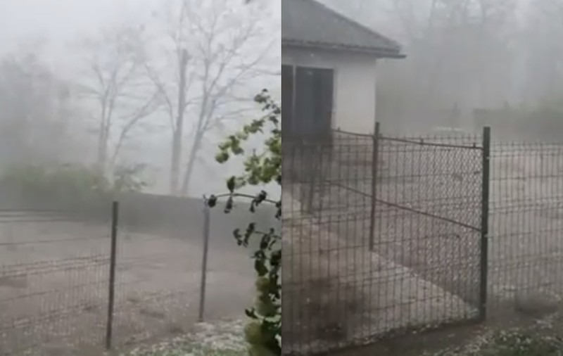 O comună din Iași, afectată de grindină după ce localnicii s-au împotrivit lansării rachetelor antigrindină
