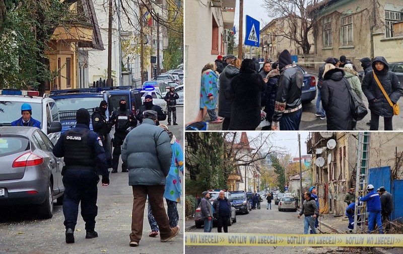 Evacuare cu scandal în sectorul 3. Mai multe familii, scoase „în forță” de jandarmi, în prag de iarnă. Autoritățile își pasează responsabilitatea  