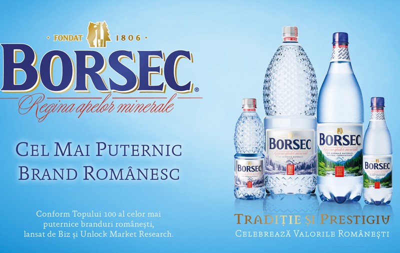 (P) Borsec, cel mai puternic brand românesc