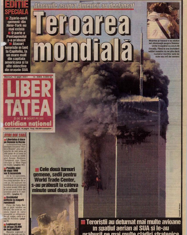 Ziarul Libertatea din 12-13-14 septembrie 2011