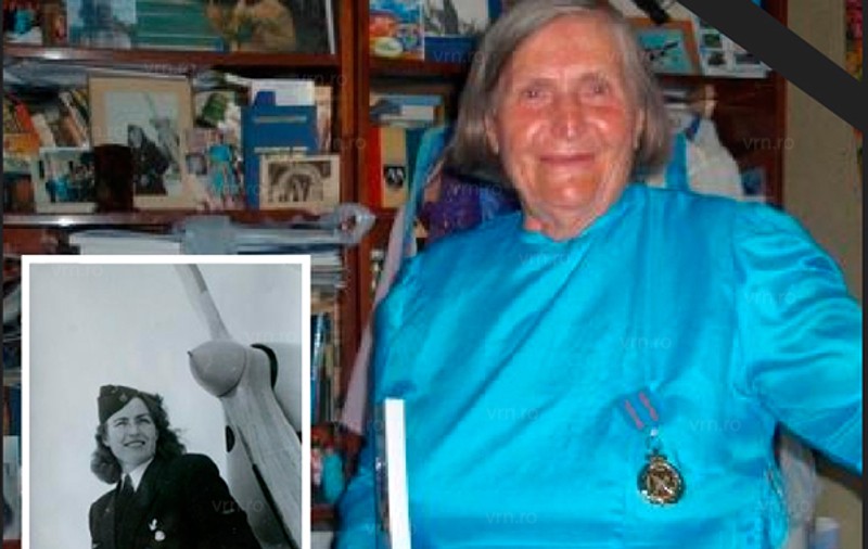 Prima femeie aviatoare din România a murit la vârsta de 91 de ani.  Ruxanda Agache-Mihes a aterizat forțat de 17 ori fără să pățească ceva.“Am iubit zborul, dar și zborul m-a iubit pe mine”