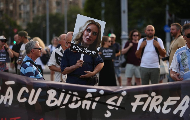 Protest în Piaţa Victoriei, în plin scandal al azilelor groazei. „Situația e sinistră, Firea e ministră”