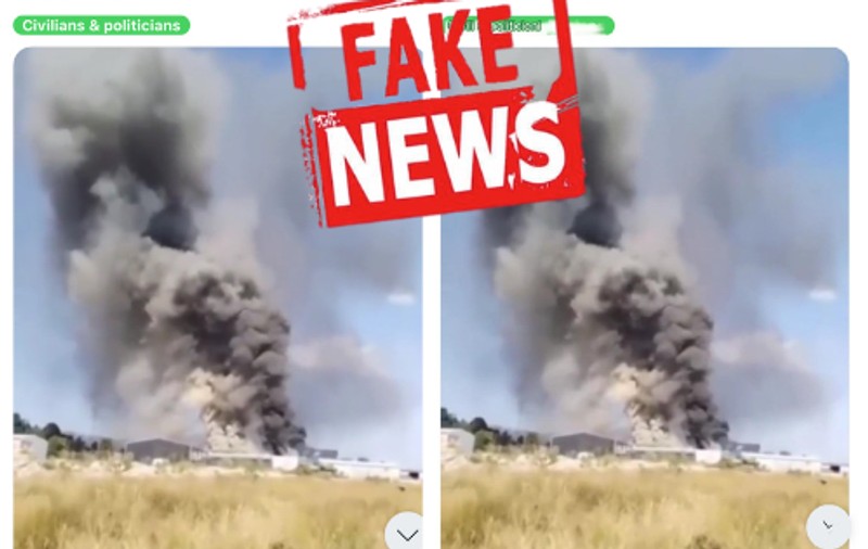 MApN demontează o știre falsă promovată de propaganda rusă cu privire la incendierea unui depozit de carburanți din Bragadiru: „Dezinformare grosolană”
