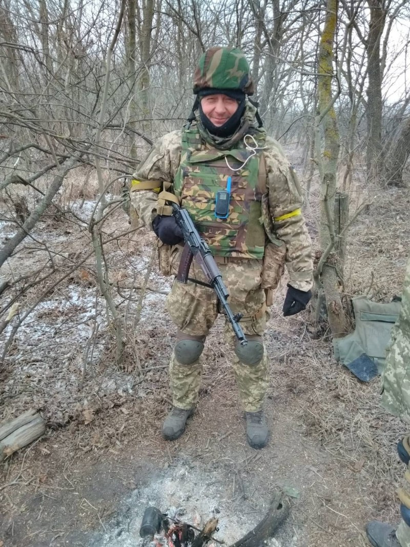 Octavian Magas luptă în Donbas