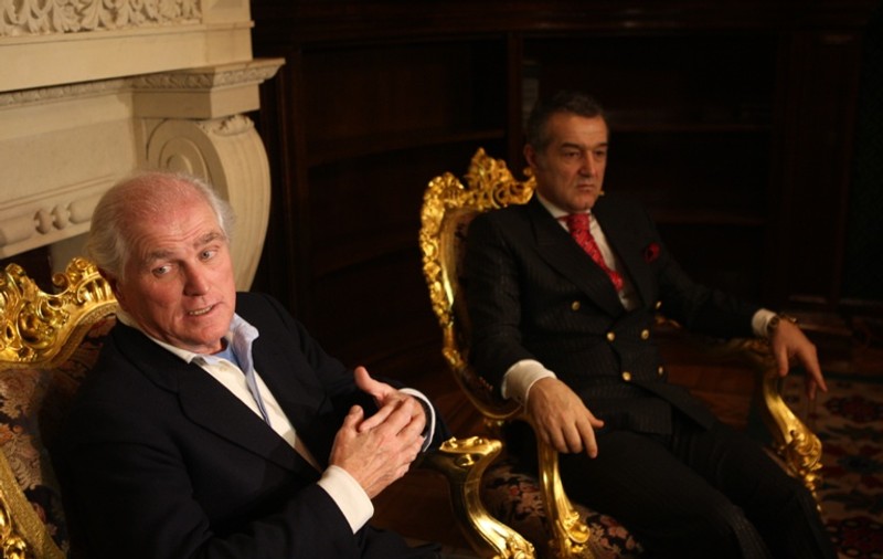 Gigi Becali a luat masa cu Ramon Calderon, fostul preşedinte al lui Real Madrid