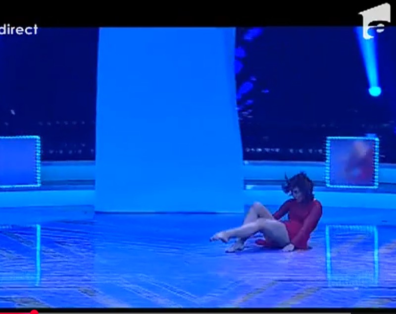 Imagini cu Andreea Popescu și Rareș Cojoc din 2013, când au dansat împreună într-o emisiune difuzată la Antena 1