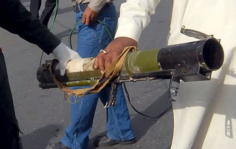 A pescuit un... lansator de grenade