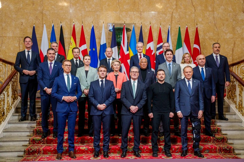 Liderii europeni prezenți la summitul de la Londra Foto: Profimedia
