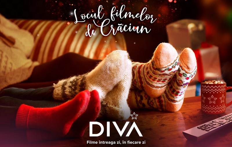 Din 24 octombrie DIVA devine locul filmelor de Crăciun