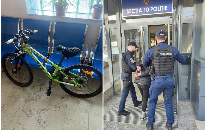 Un bărbat i-a furat bicicleta unei femei de 70 de ani, în București. Jandarmii l-au prins după puțin timp