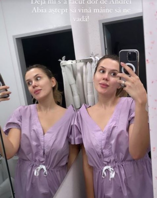 Emily Burghelea a născut un băiețel. Primele imagini cu bebelușul: „Faceți cunoștință cu voinicul nostru de 10”