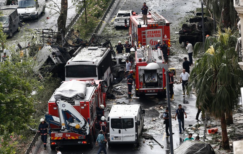 Trei suspecți au fost închiși după atentatul de la Istanbul