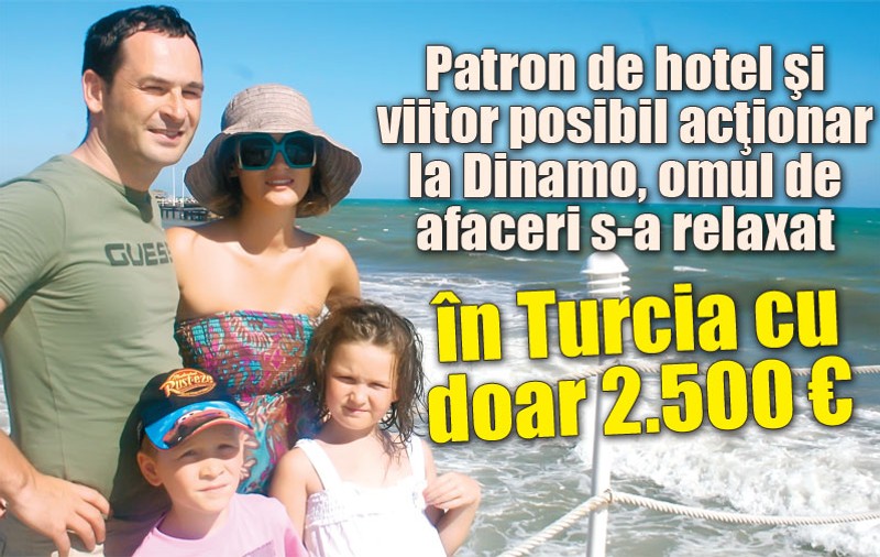 Ionuţ Negoiţă, vacanţă de criză