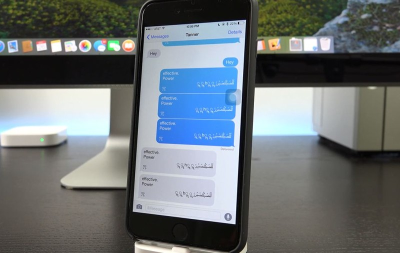 Un bug din iOS permite închiderea şi blocarea iPhone-ului prin trimiterea unui SMS | VIDEO