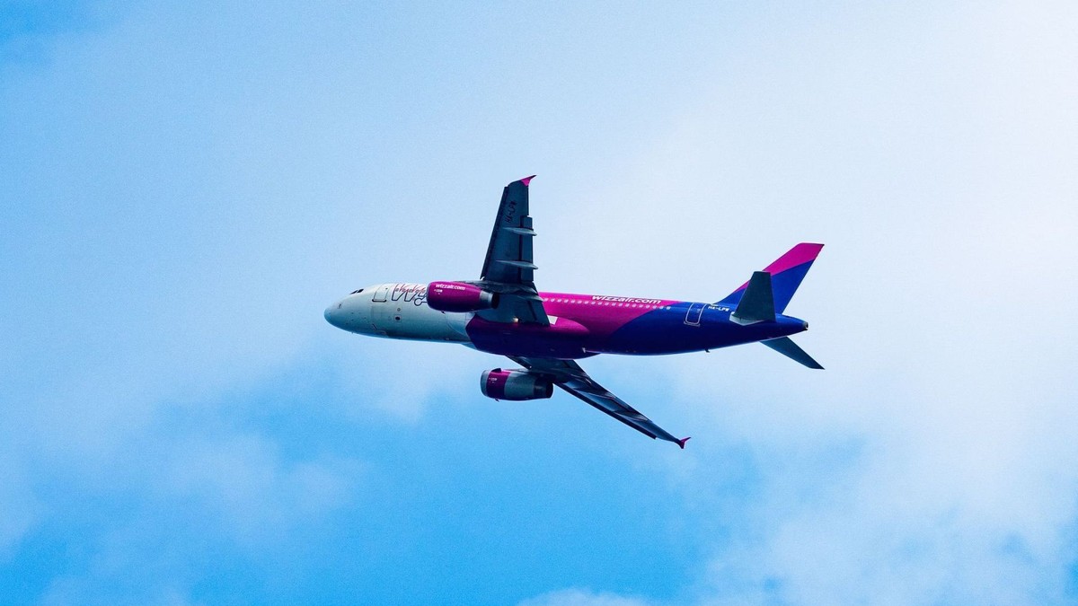 Avion al companiei Wizz Air
