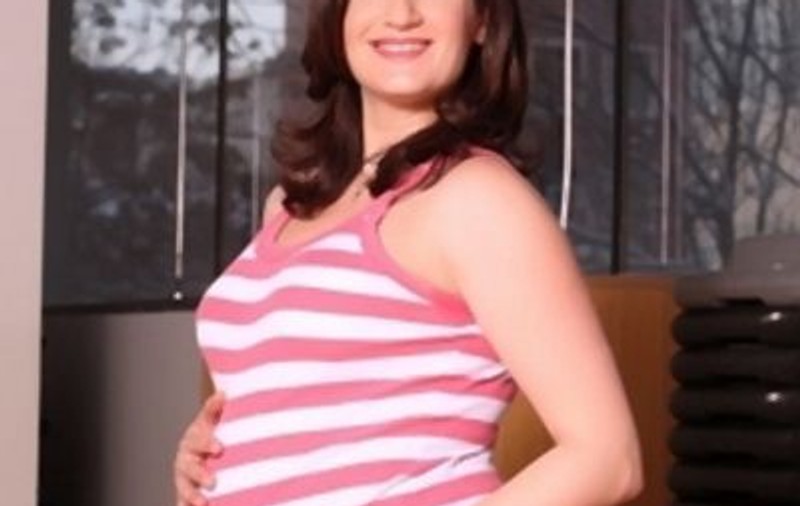 Actriţa Adriana Nicolae s-a îngrăşat doar 13 kg în perioada sarcinii 