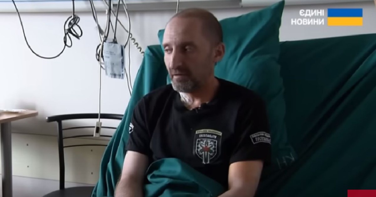 Serhi Kovalev, pe patul de spital