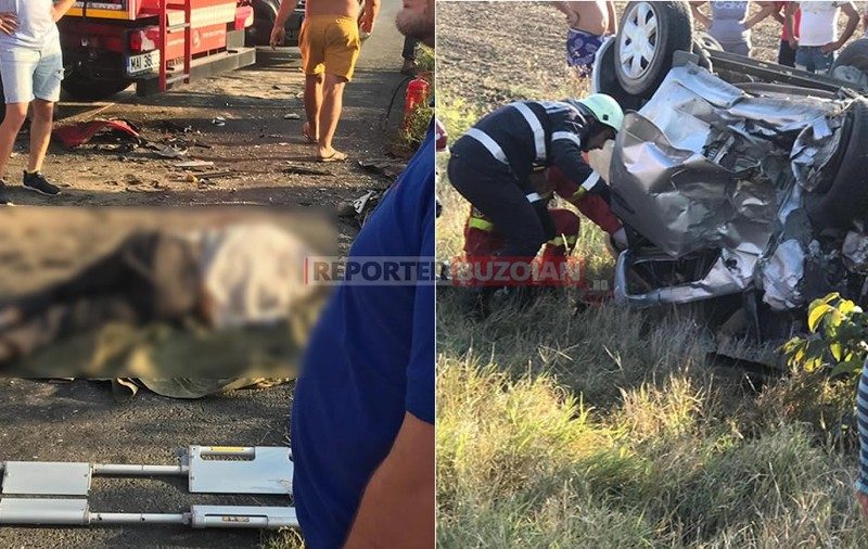 Accident grav pe DN2. Trei morți, printre care un copil de trei ani! Alte trei persoane sunt grav rănite