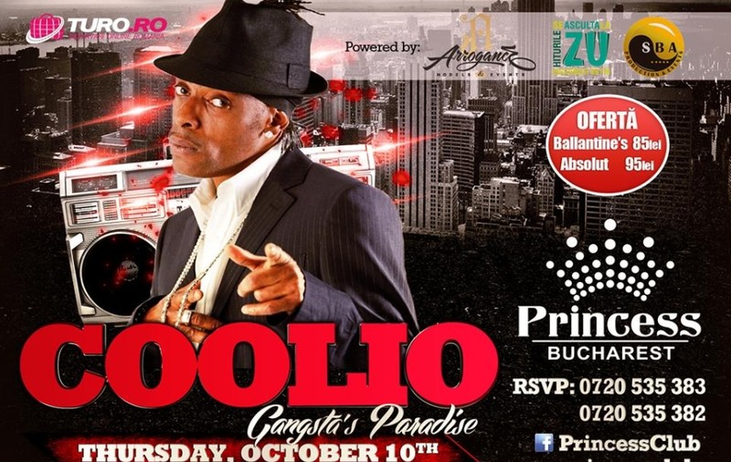 SUPER CONCERT COOLIO, joi seară, Bucureşti! UITE ÎN CE APARTAMENT DE LUX VA STA ARTISTUL | FOTO
