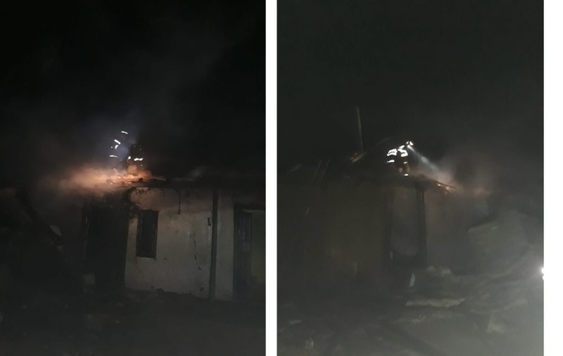 Doi copii au fost salvați  de un vecin dintr-un incendiu
