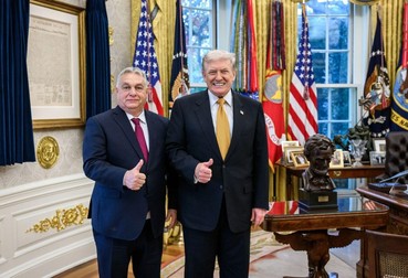 Donald Trump și Viktor Orban. Foto: Profimedia