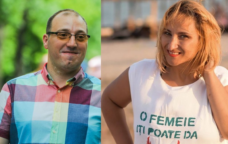 OAMENI CU PUTERE/ Sergiu și Crina - unul e gay, celălalt hetero - voluntarii care văd problemele și găsesc soluții. ”E o bucurie pe care nu o poți măsura în ceva palpabil”