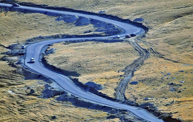 Transalpina rămâne închisă din cauza lucrărilor