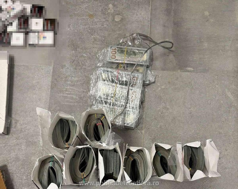 Cum a încercat un bărbat cu cetățenie româno-ucraineană să ascundă peste 500.000 de dolari. Trecea granița pe jos, din Ucraina