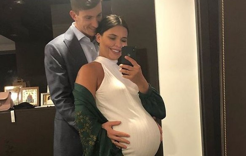Andreea Popescu a născut. Prima imagine cu băiețelul ei