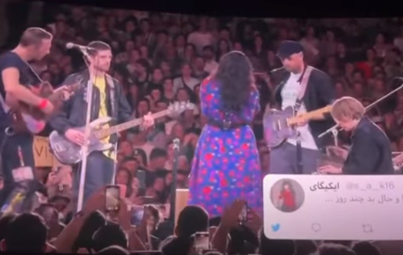 Moment emoționant la concertul Coldplay de la Buenos Aires: trupa britanică a interpretat imnul protestatarilor din Iran