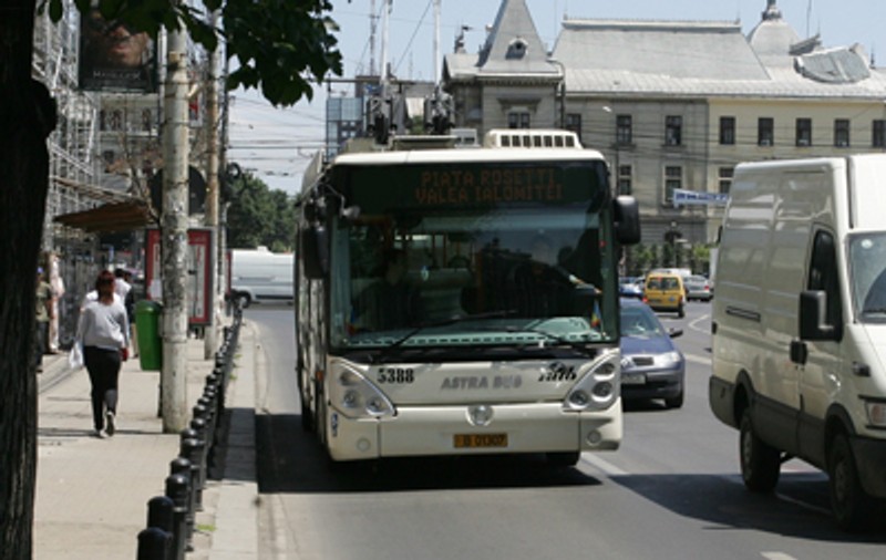 Troleibuzul 66 va fi suspendat în week-end